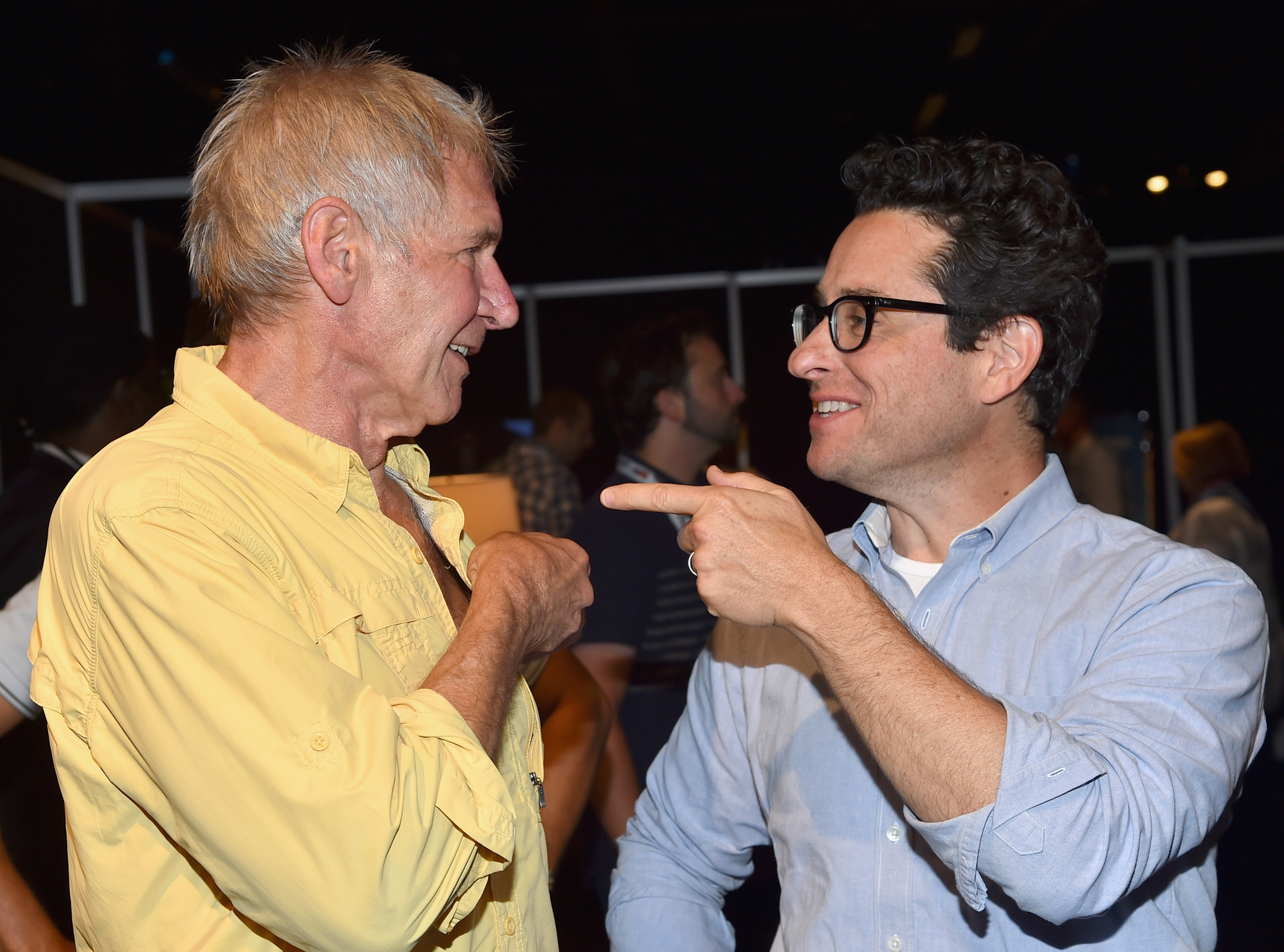 Harrison Ford and J.J. Abrams