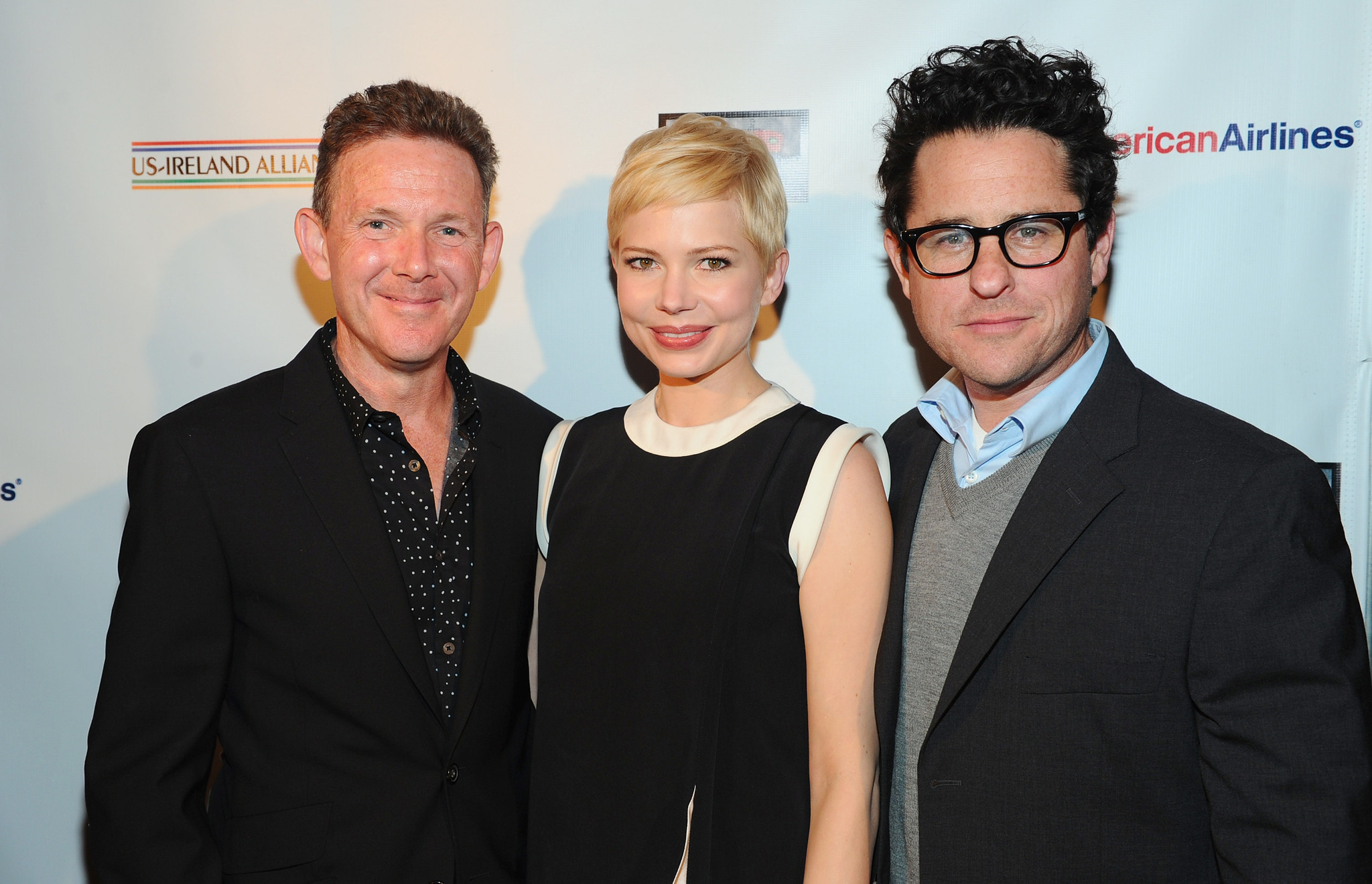 J.J. Abrams, John Logan and Michelle Williams