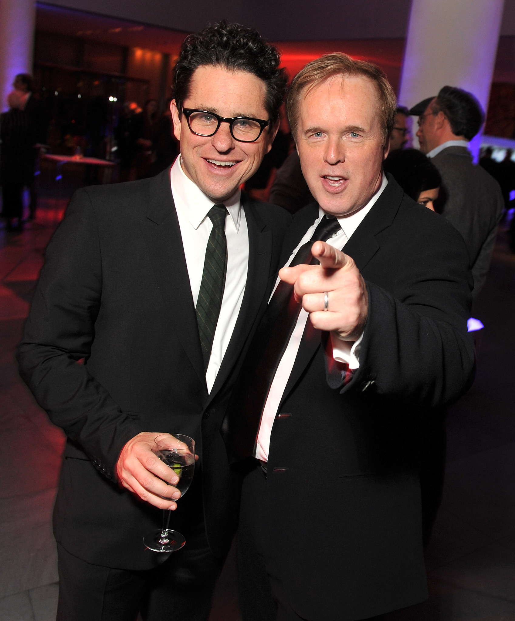 J.J. Abrams and Brad Bird at event of Neimanoma misija. Smeklos protokolas (2011)