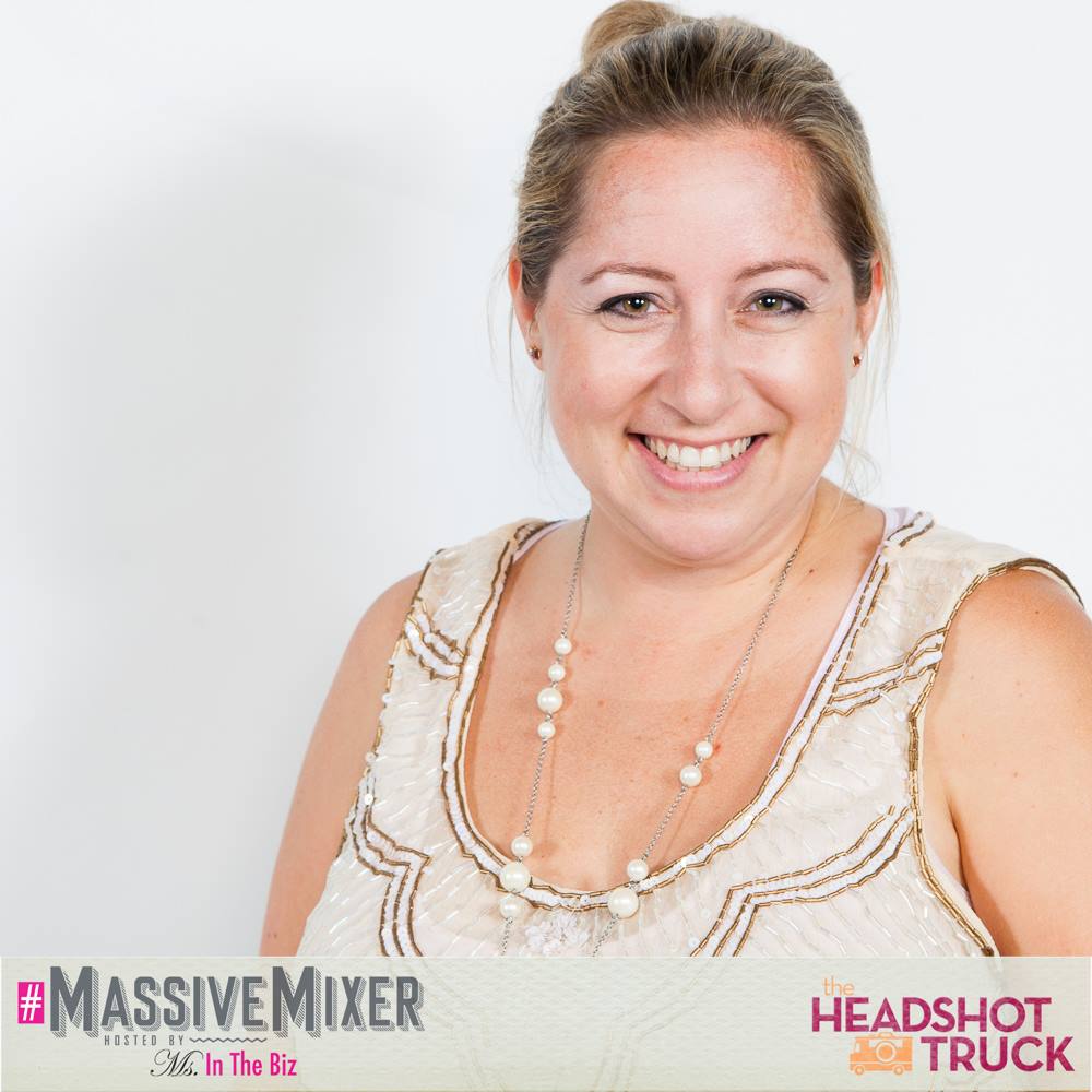 Allison Vanore attends the Ms. In The Biz #MassiveMixer, September 2015