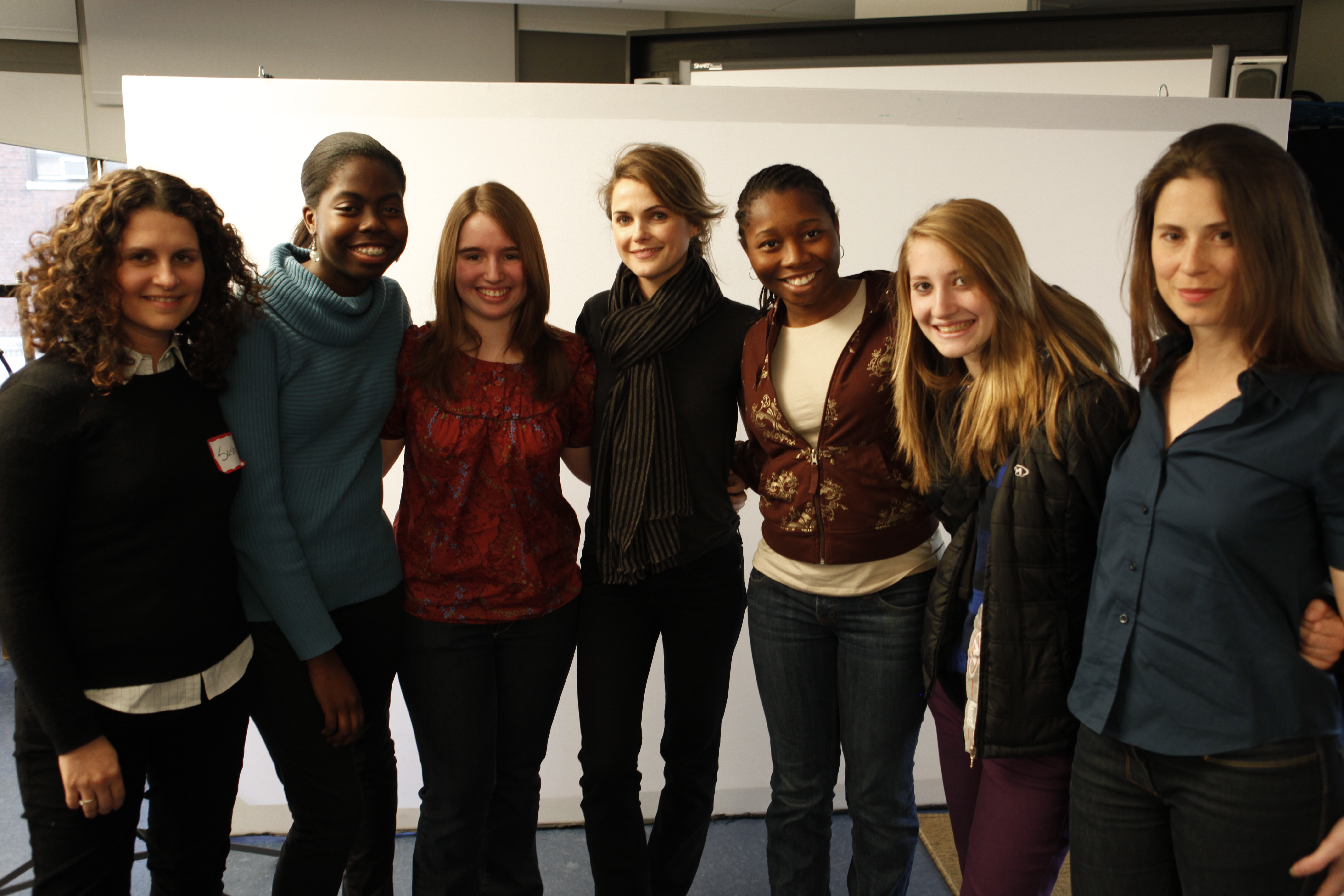 Sasha Eden, Keri Russell, Victoria Pettibone and High School Girls from WET's Risk Takers Series