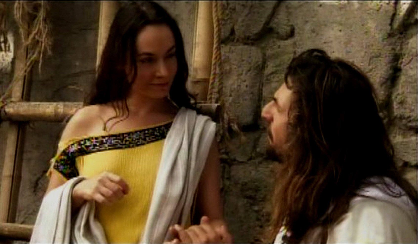 Alex Veadov and Eva-Maria Leonardou in Science of the Bible (2005)