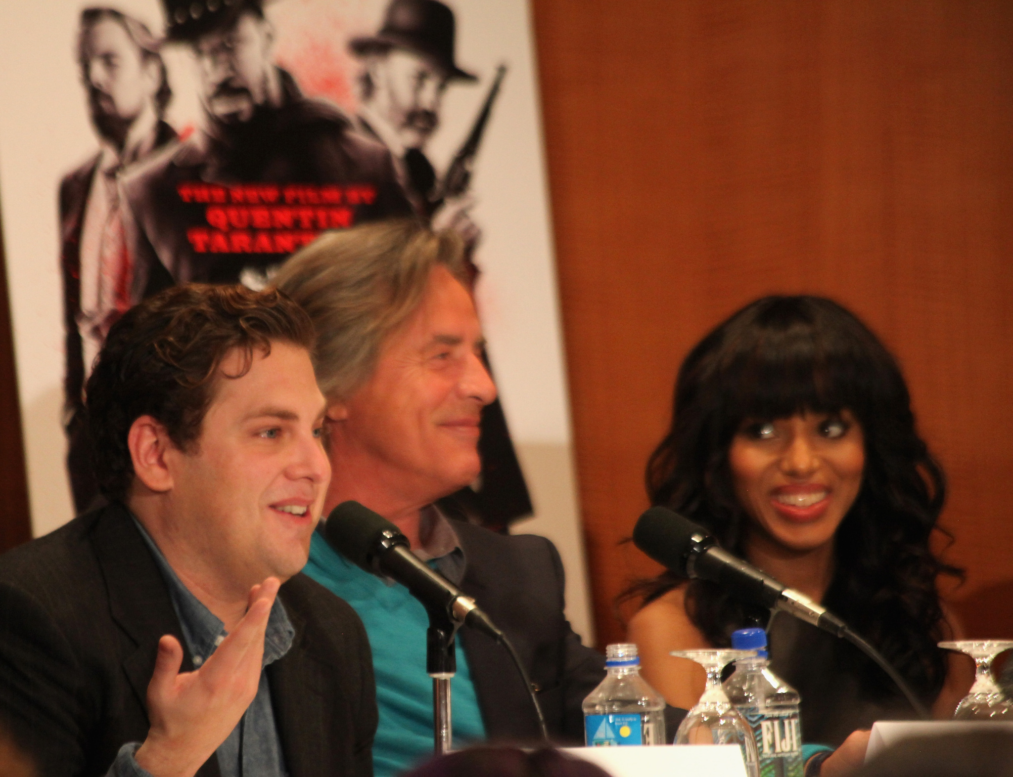 Don Johnson, Kerry Washington and Jonah Hill at event of Istrukes Dzango (2012)