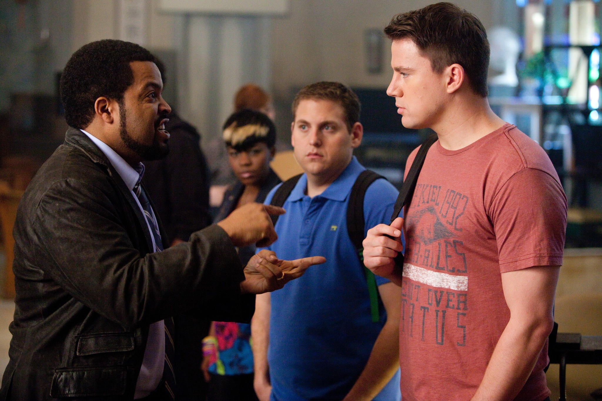 Still of Ice Cube, Channing Tatum and Jonah Hill in Nevykeliai po priedanga (2012)