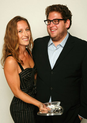 Shauna Robertson and Jonah Hill