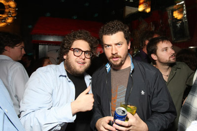 Danny McBride and Jonah Hill at event of The Foot Fist Way (2006)