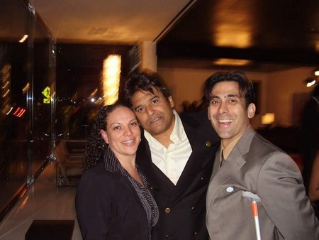 Sofia Loaiza, Eric Estrada, and Tiger Mendez at the Diageo Party at Minotti Gallery (March 16, 2006).