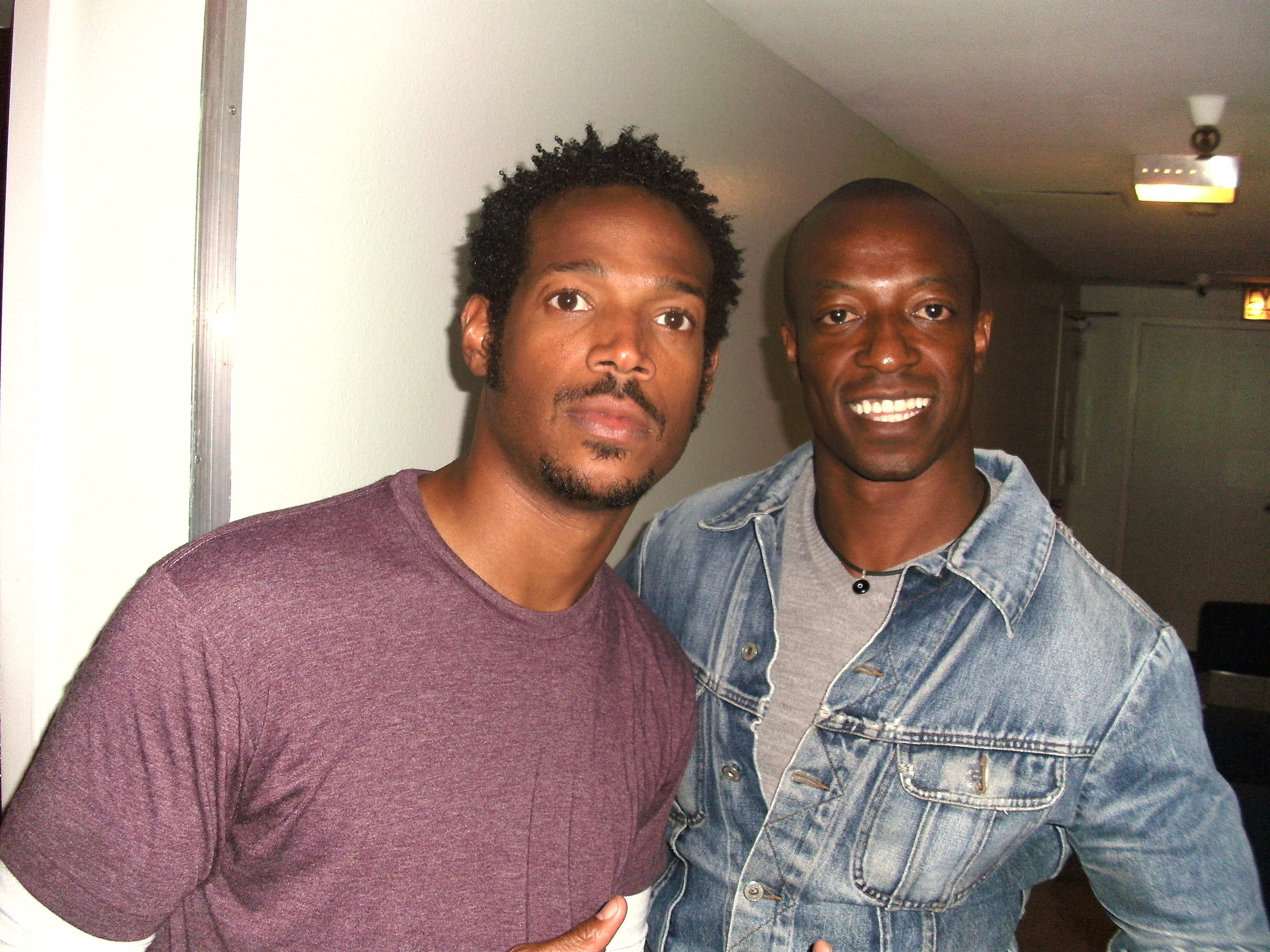 Marlon Wayans & Eebra Tooré in Los Angeles (USA).