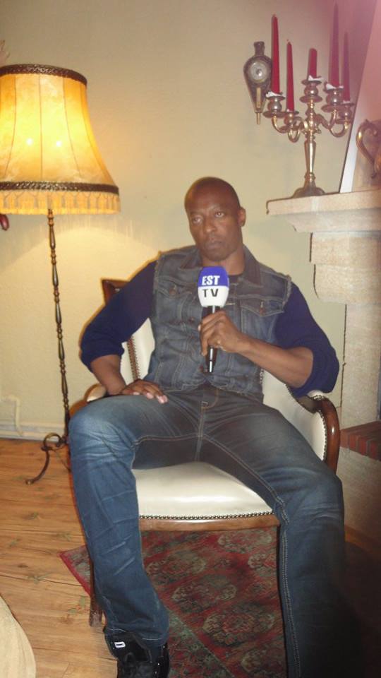Eebra Tooré interviewed by EST TV in Romania during the film 