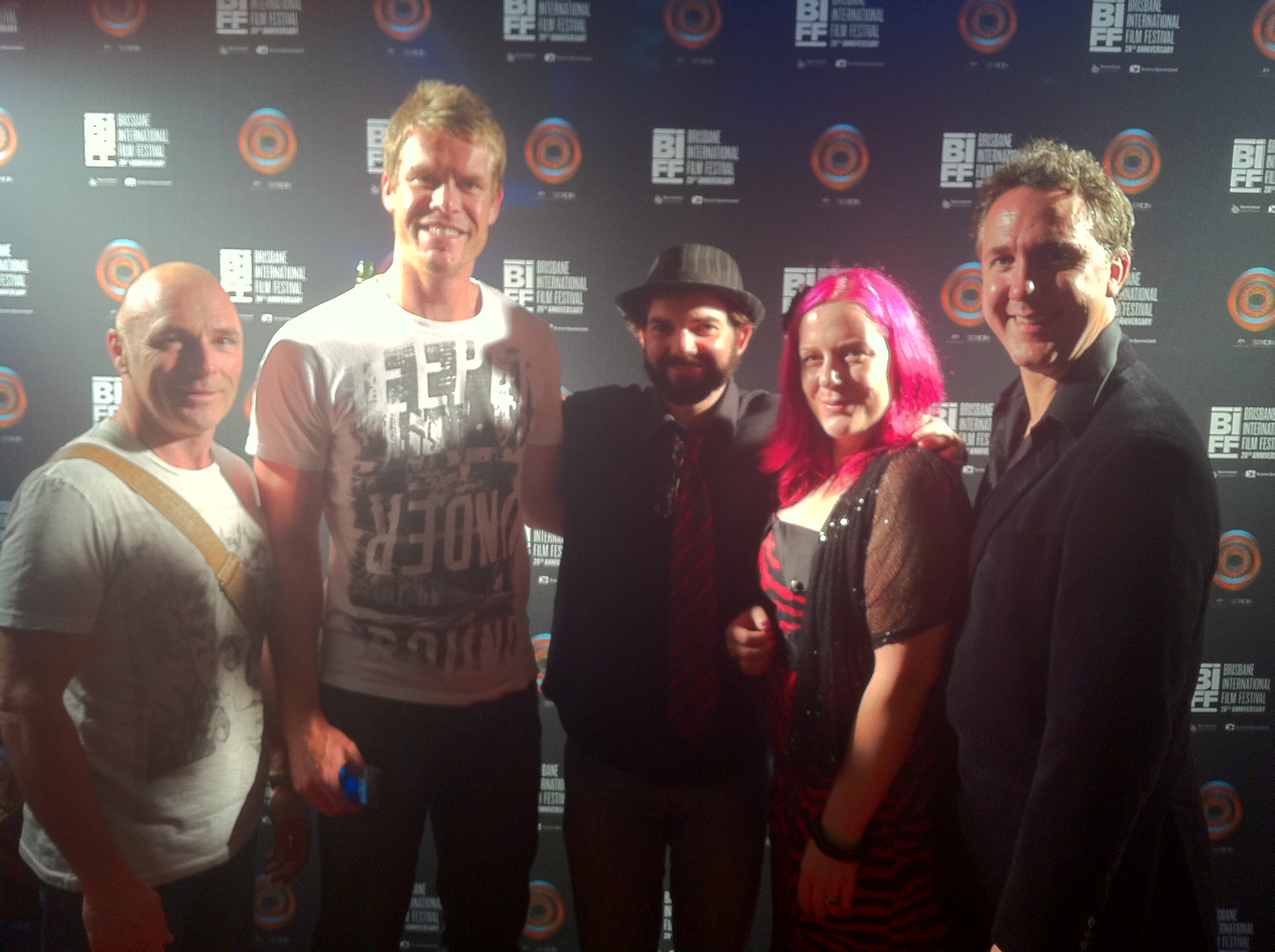 Cast and Producers of Quinkin at the 2011 Brisbane International Film Festival