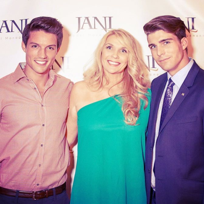 Faith Hibbs-Clark at the Jani Model's Cocktail Party