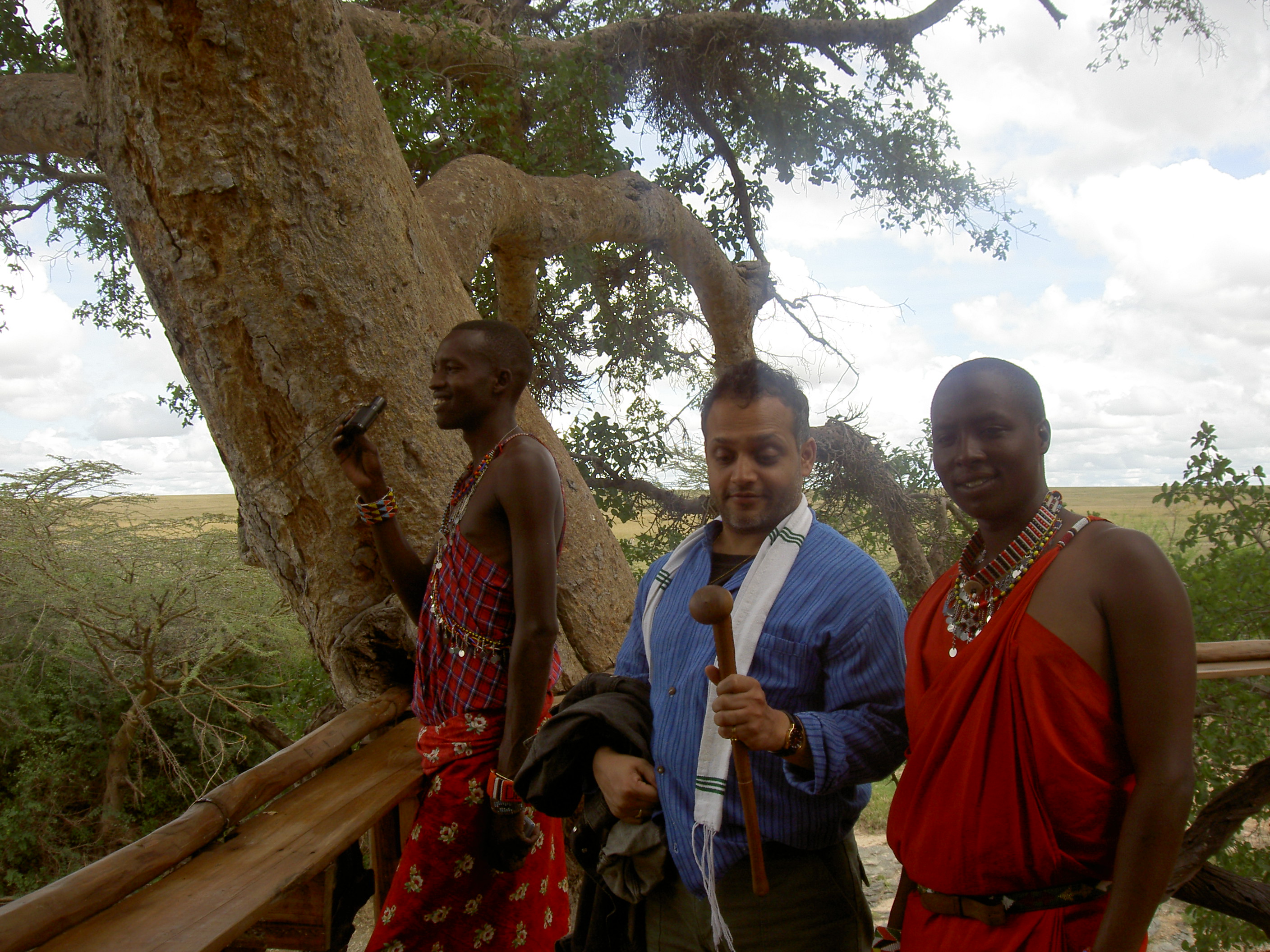 In Kenya staying with the Massai (2006)