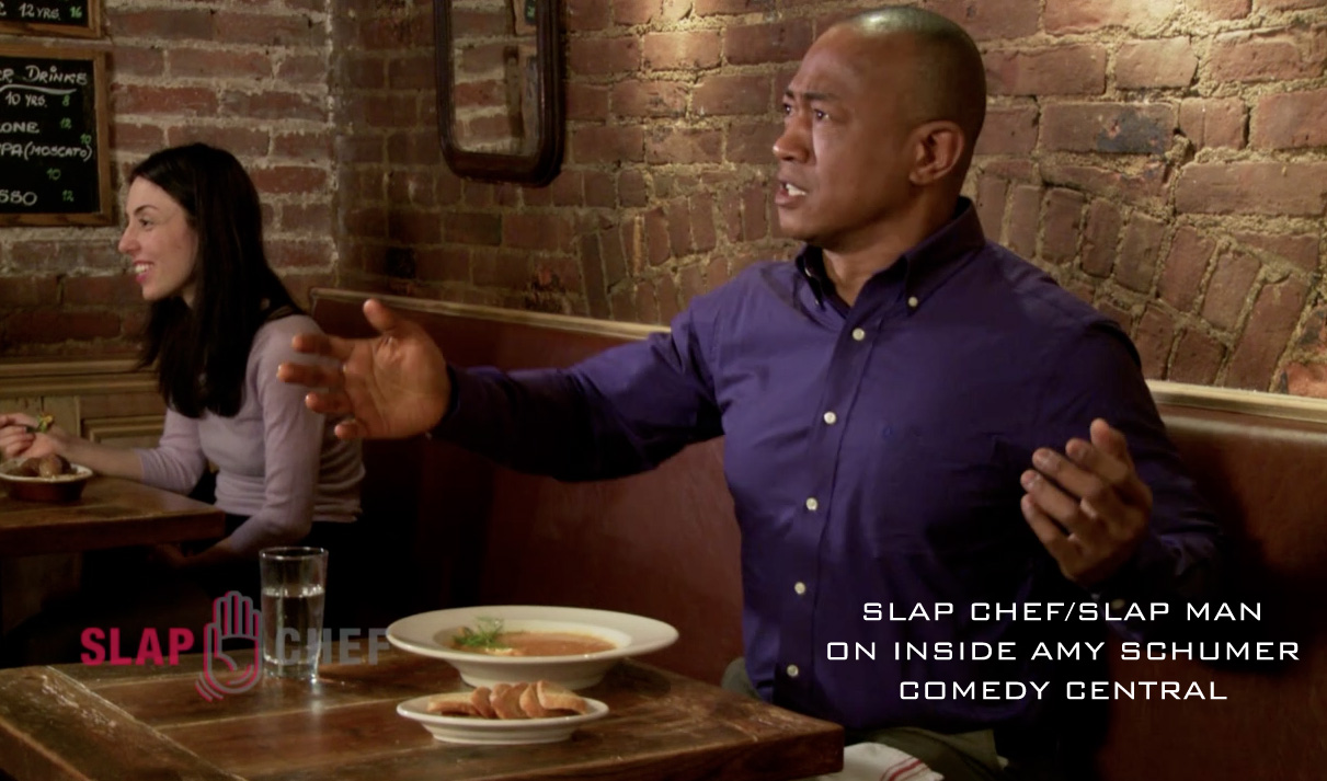 Inside Amy Schumer. / Comedy Central: Slap Chef/Slap Man Episode.