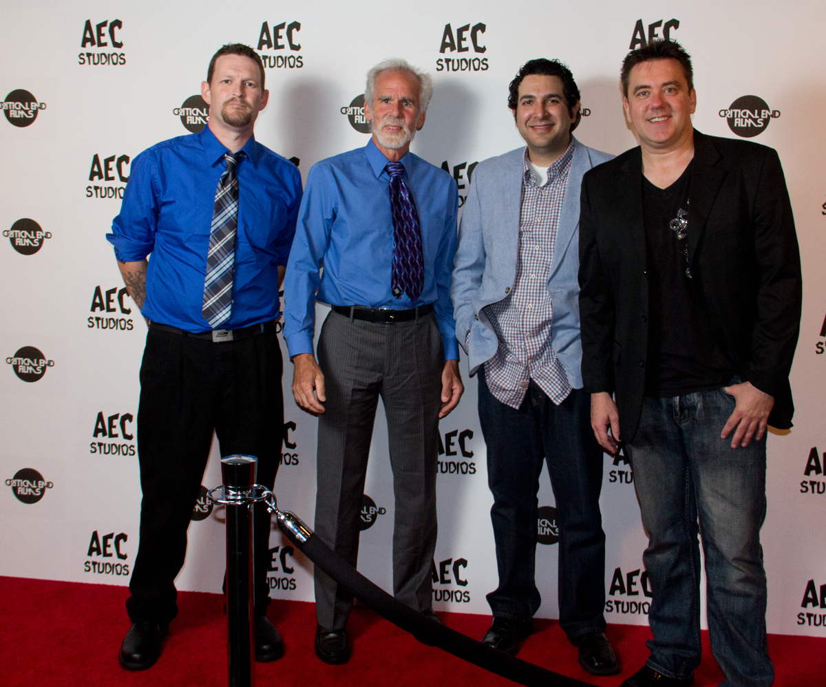 Film makers Brad Ryal, Craig young, John Crockett and Brian McCulley. (2014)