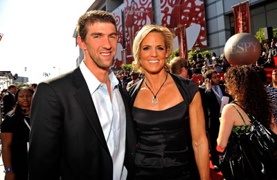 Michael Phelps and Dara Torres