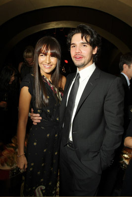 Camilla Belle and Steven Strait at event of 10,000 BC (2008)