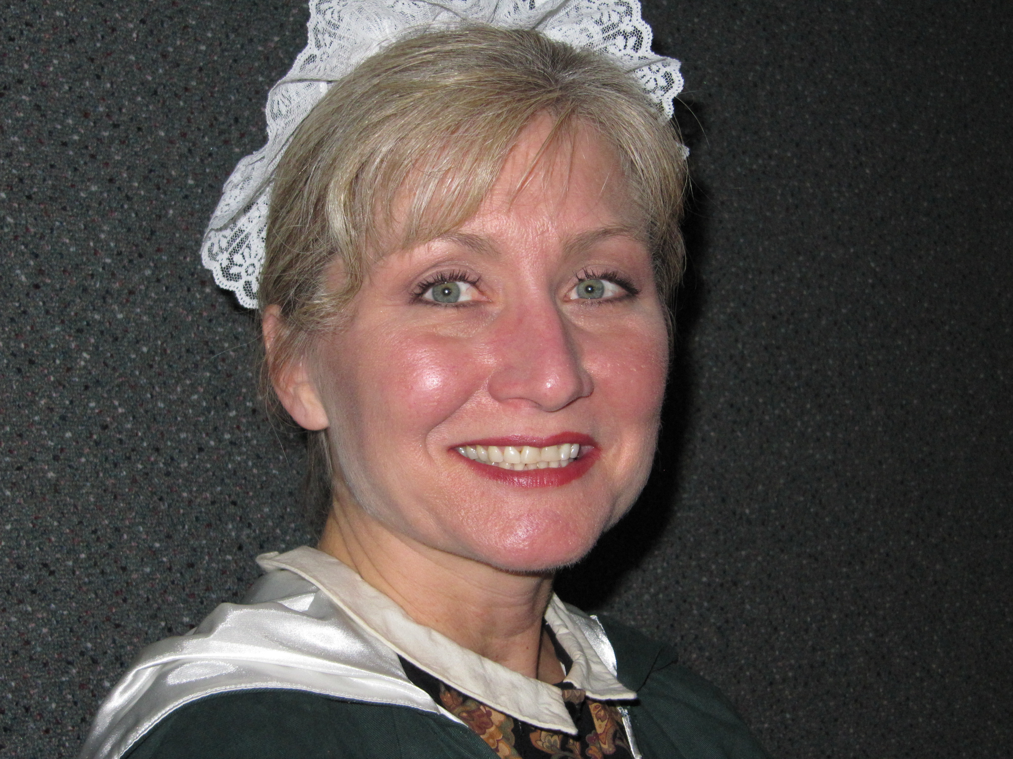 as Mrs. Bob Cratchit in A Christmas Carol, the musical