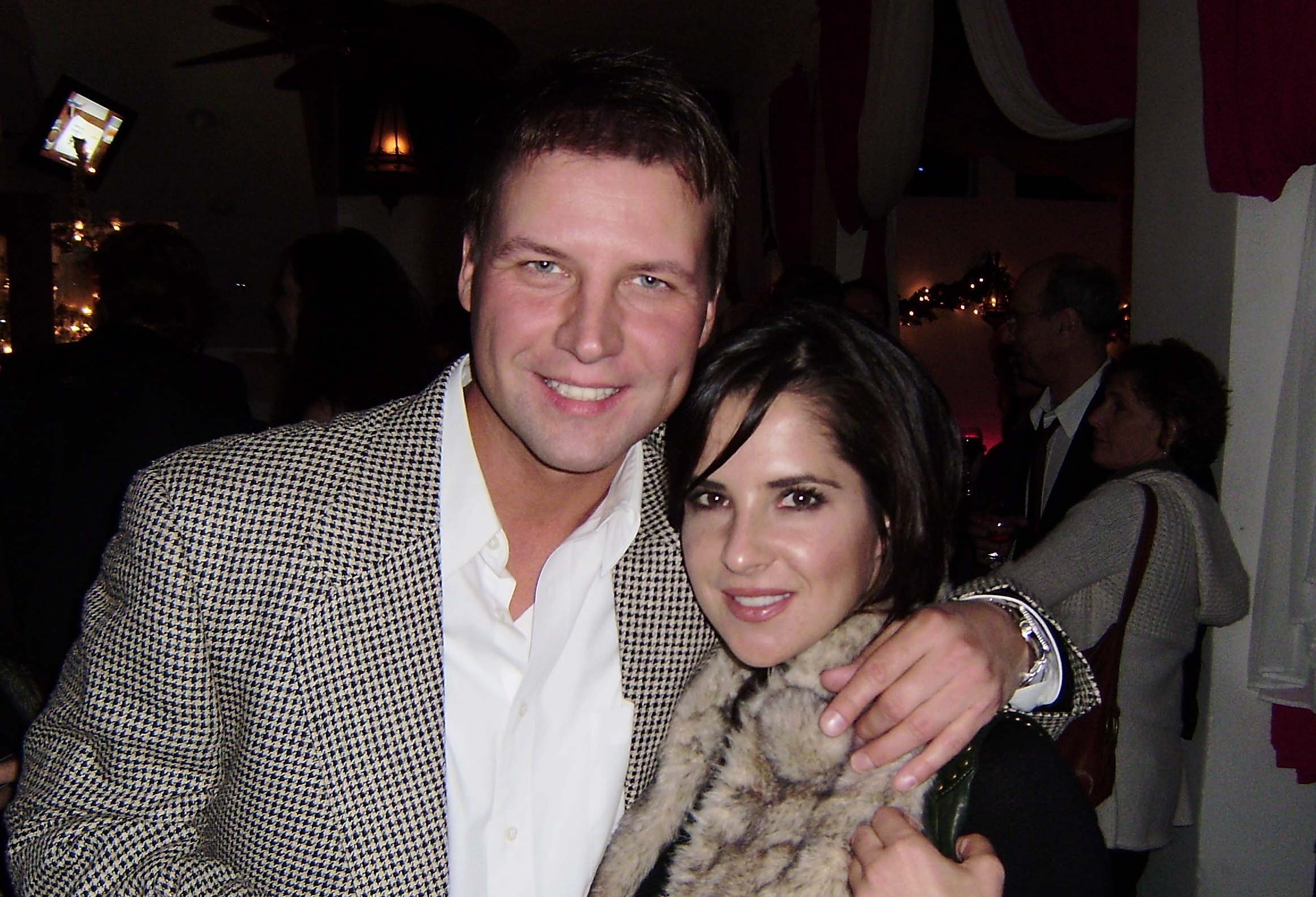 Tim Slaske and Kelly Monaco