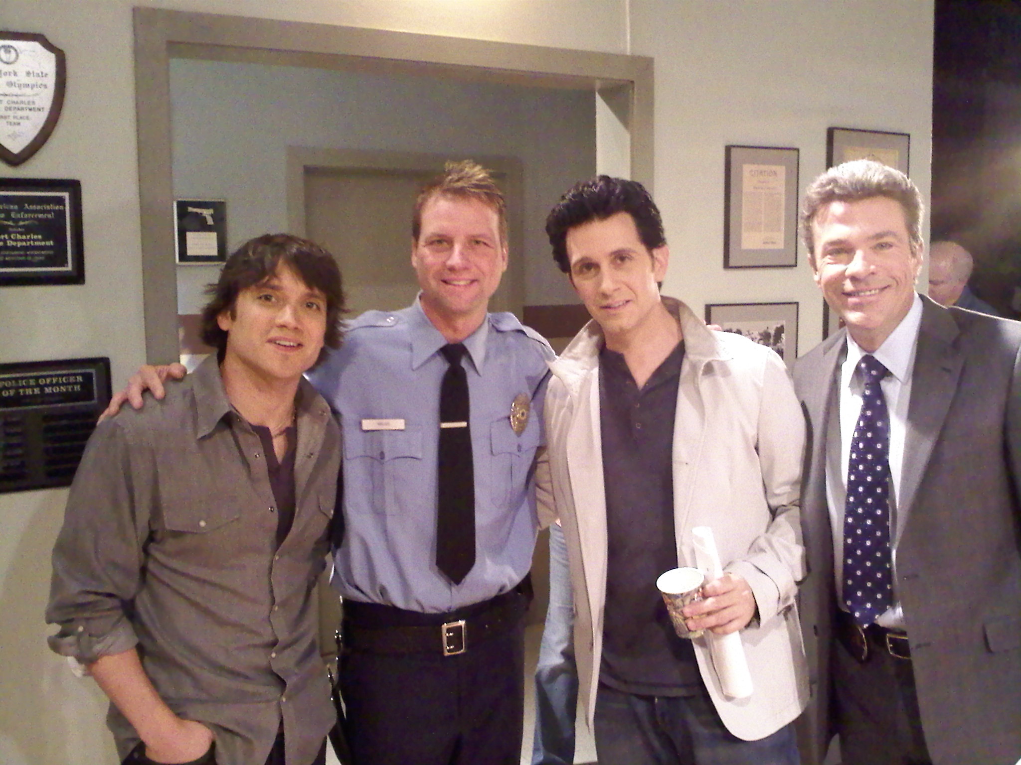 Dominic Zamprogna, Tim Slaske, Ronnie Marmo and John York, General Hospital 2009