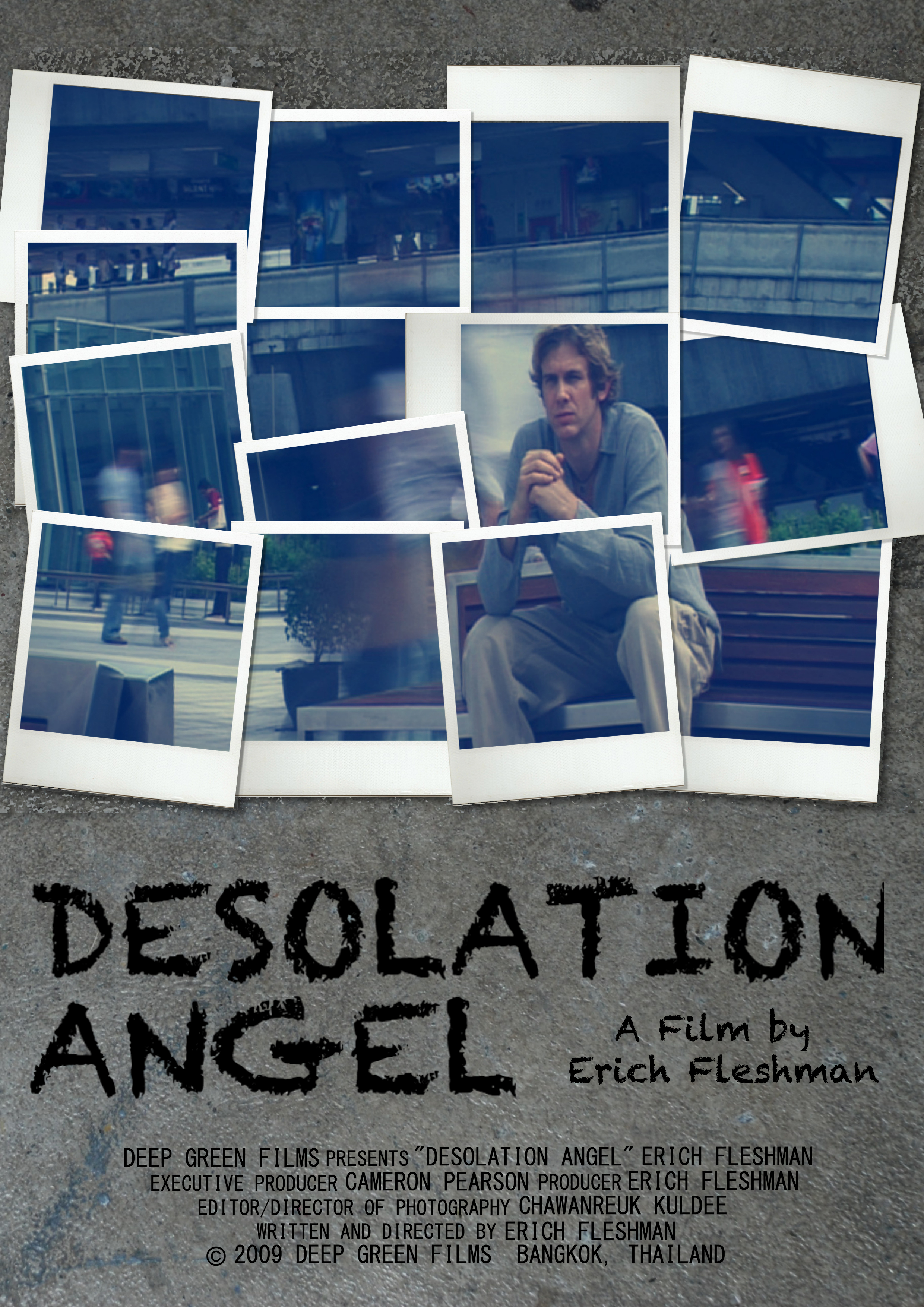 Film poster for Desolation Angel (2009) by Erich Fleshman.