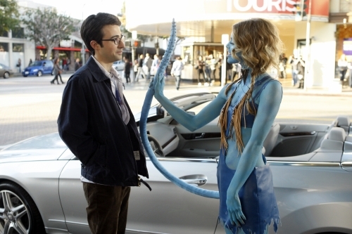 Still of Josh Zuckerman and AnnaLynne McCord in 90210 (2008)