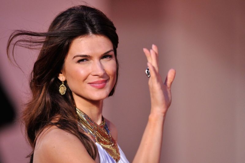 Monica Barladeanu at Angel of Evil (2010) premiere during the 67th Venice Film Festival at the Sala Grande Palazzo Del Cinema on September 6, 2010 in Venice, Italy.