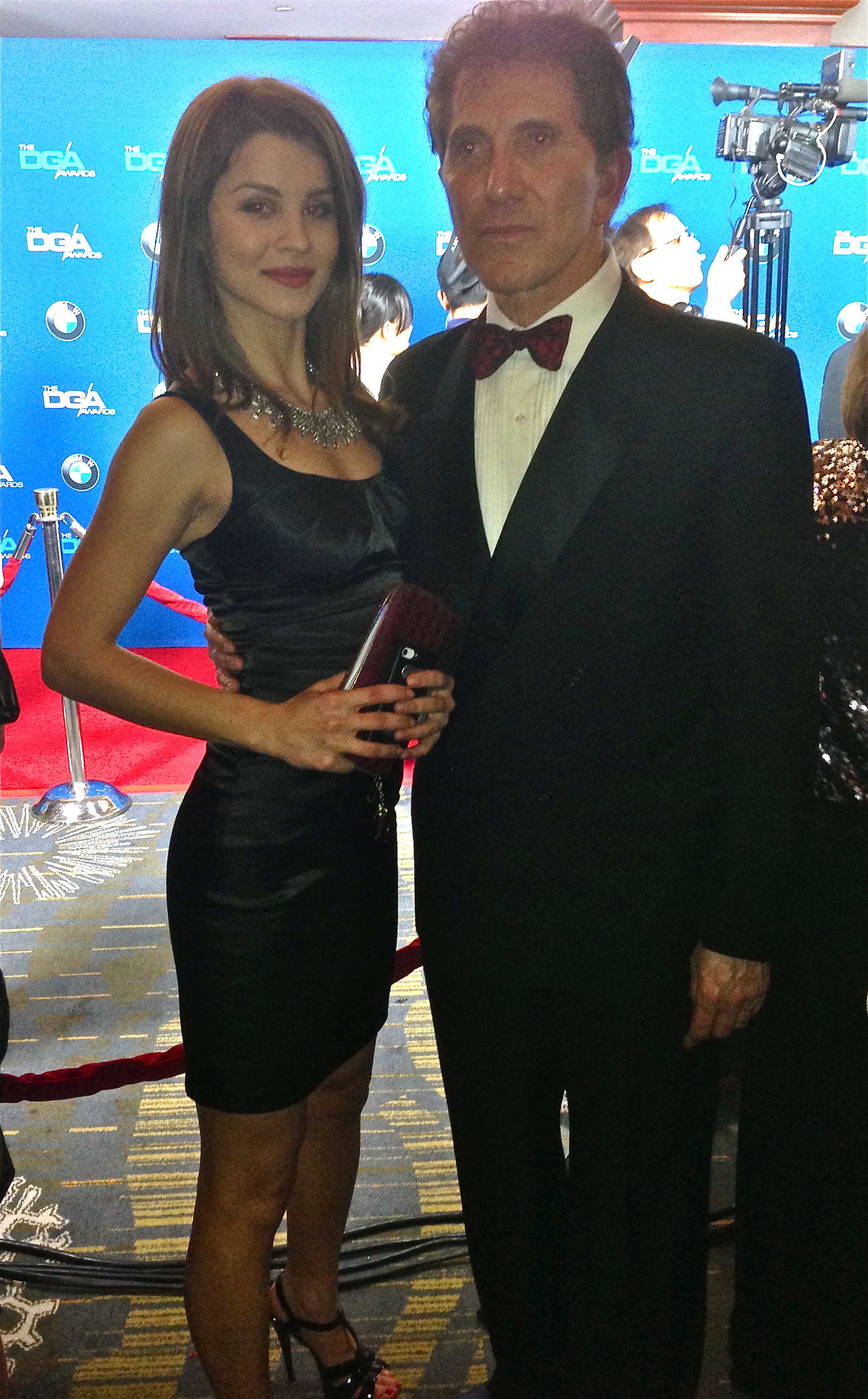 DGA Best Director Awards ceremony 2014 with Valentina Ivancenco. Los Angeles.