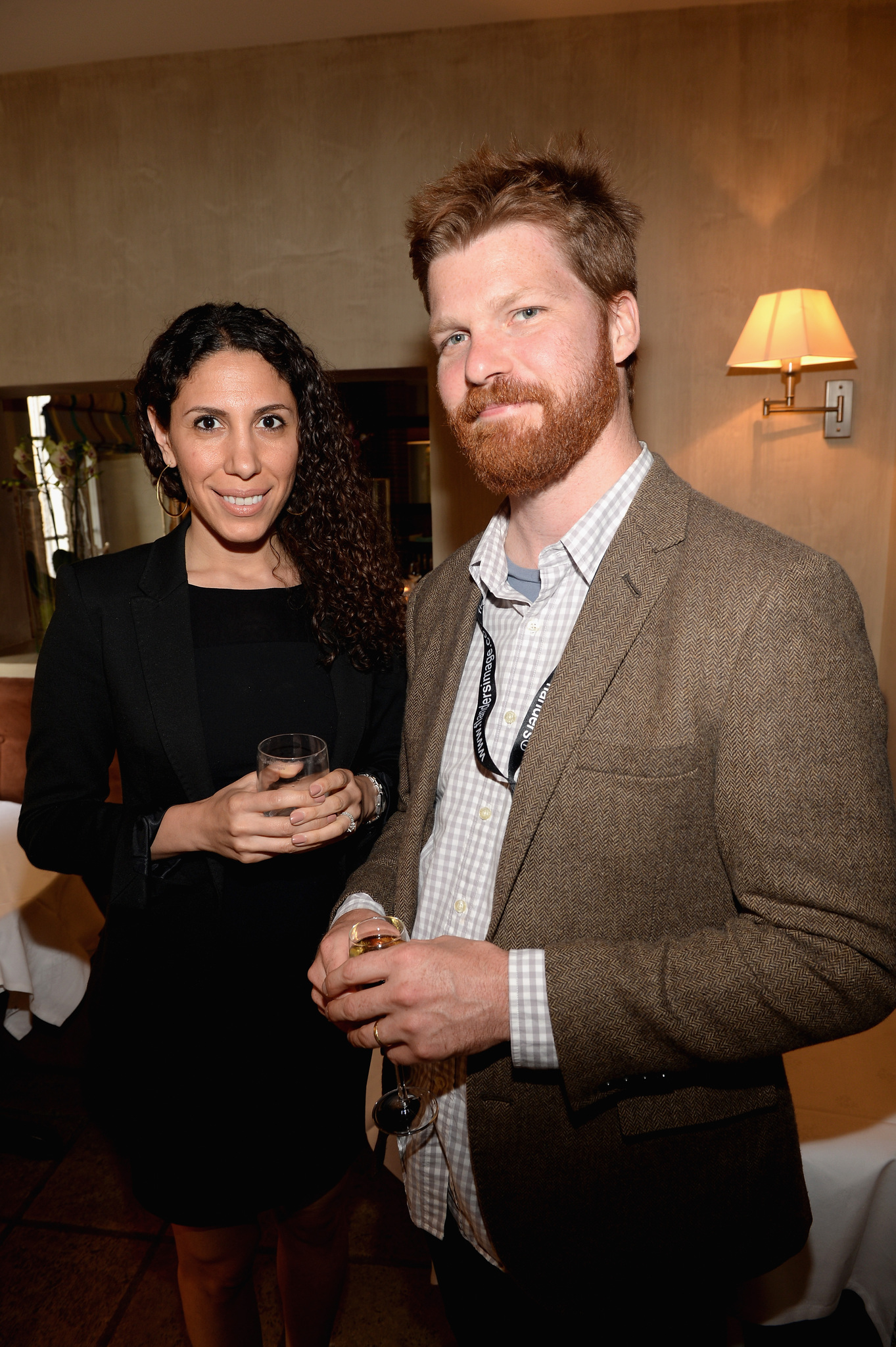 IMDb's Yasmine Hanani and AFI Fest's Lane Kneedler attend the IMDB's 2013 Cannes Film Festival Dinner Party during the 66th Annual Cannes Film Festival at Restaurant Mantel on May 20, 2013 in Cannes, France.