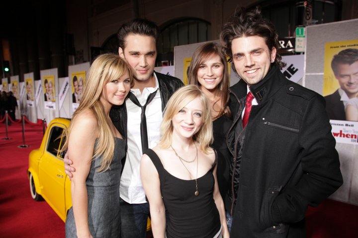 The Cast of I <3 Vampires: Cherilyn Wilson, Josh Nuncio, Erin Way Alli Kinzel and Adam Chambers @ the primier of 'When In Rome'