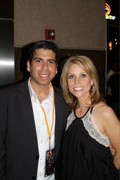 Director Elias Plagianos and Actress Cheryl Hines at The Orlando Film Festival