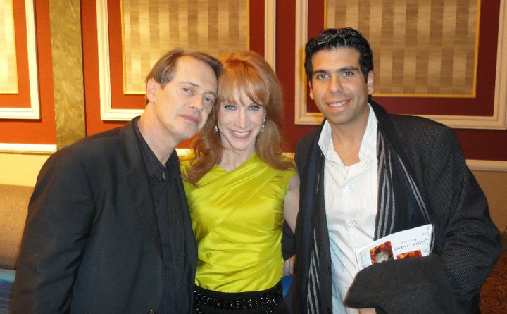 Steve Buscemi , Kathy Griffin, and Director Elias Plagianos at The Friars Club Roast for Quentin Tarantino After Party.