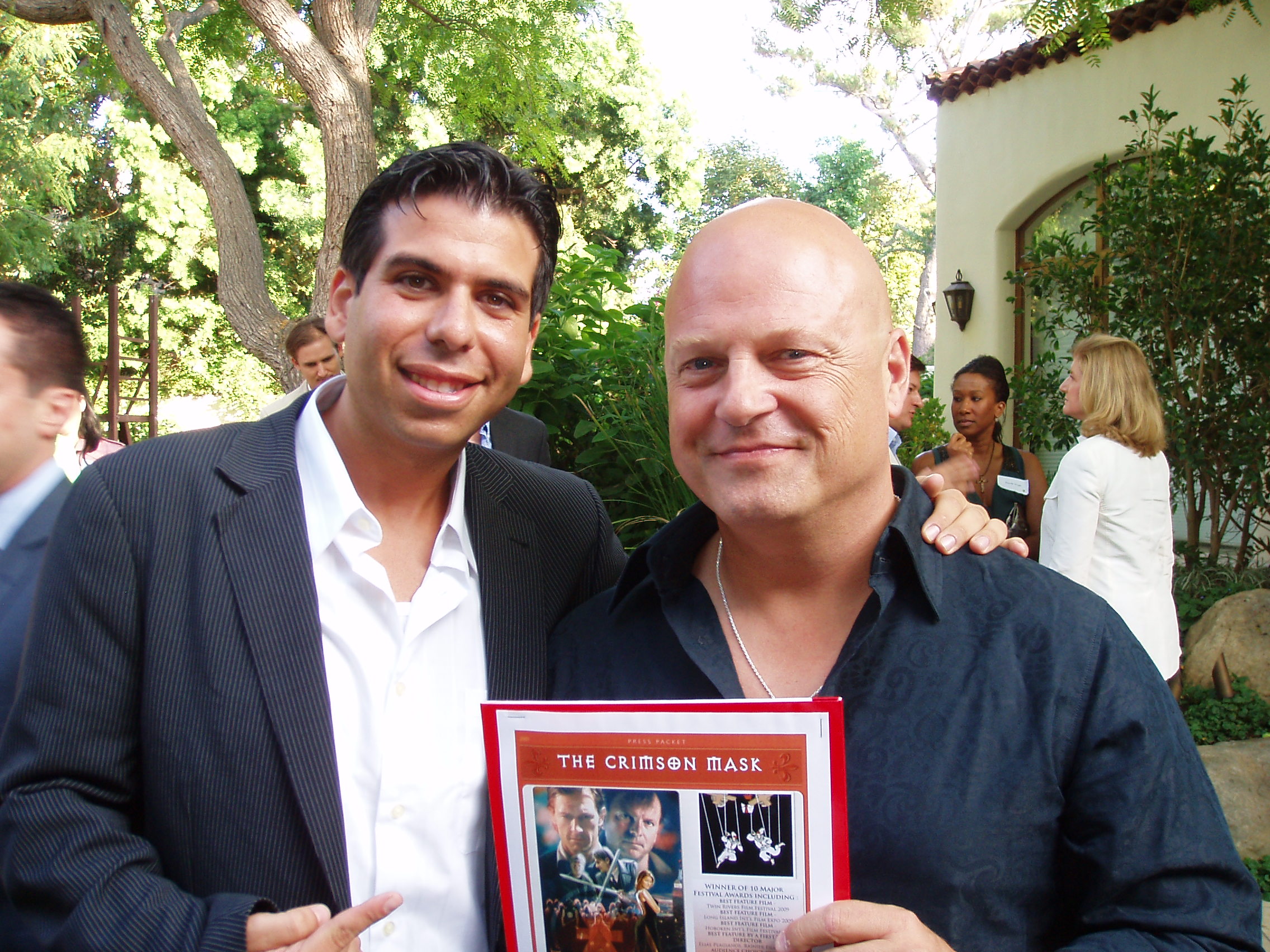 Director Elias Plagianos and Actor Michael Chiklis