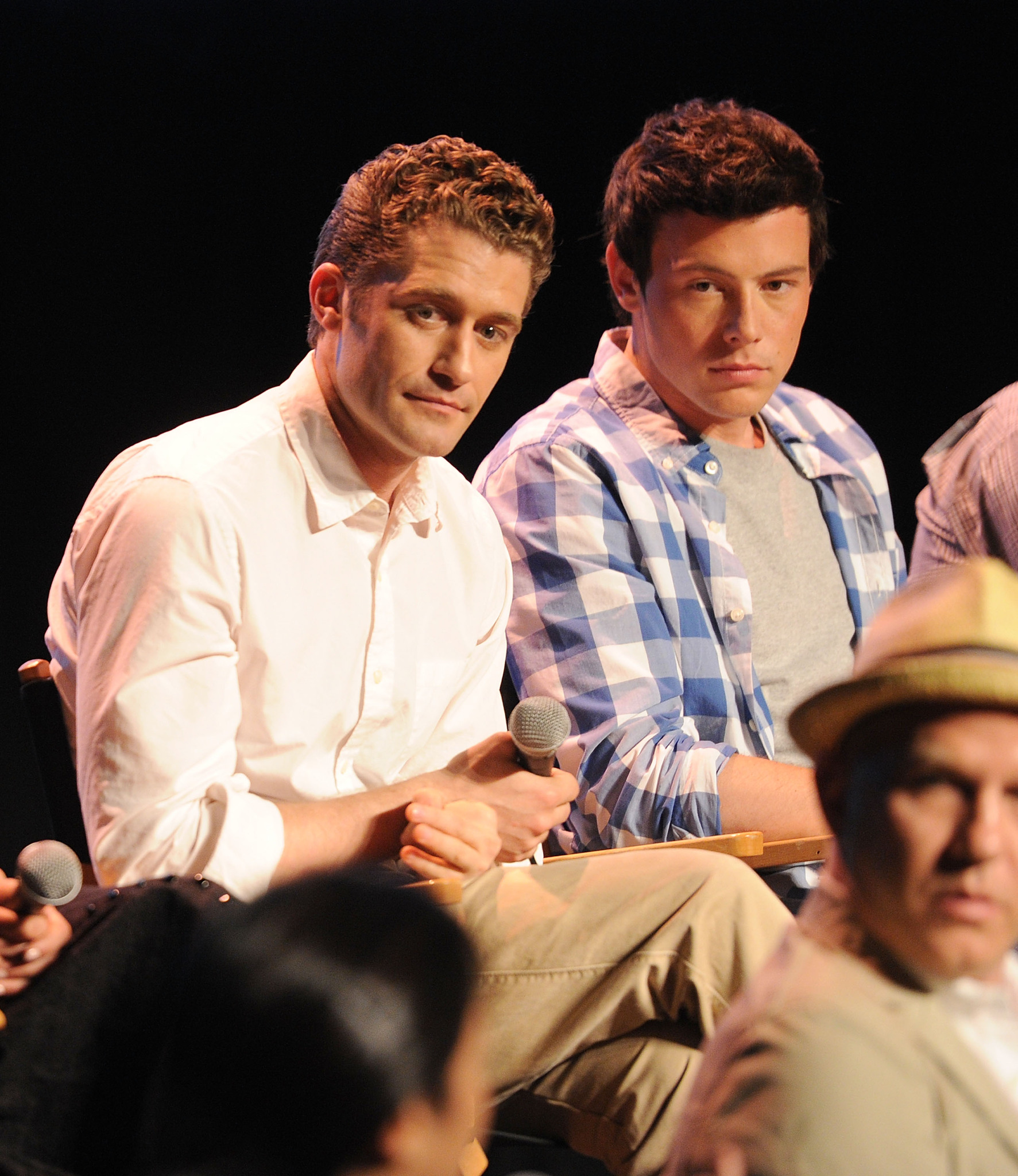 Matthew Morrison and Cory Monteith at event of Glee (2009)