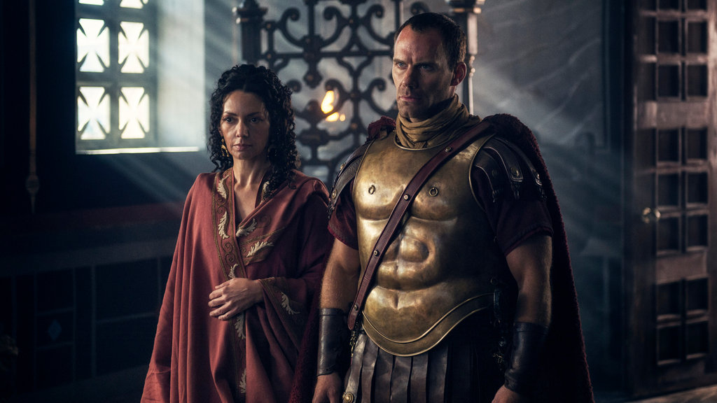 Still of Will Thorp and Joanne Whalley in A.D. The Bible Continues (2015)