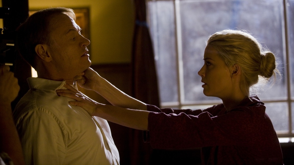 Still of Jared Harris and Amber Heard in The Ward (2010)