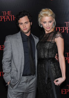 Penn Badgley and Amber Heard at event of The Stepfather (2009)