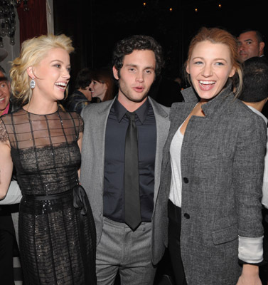 Penn Badgley, Blake Lively and Amber Heard at event of The Stepfather (2009)