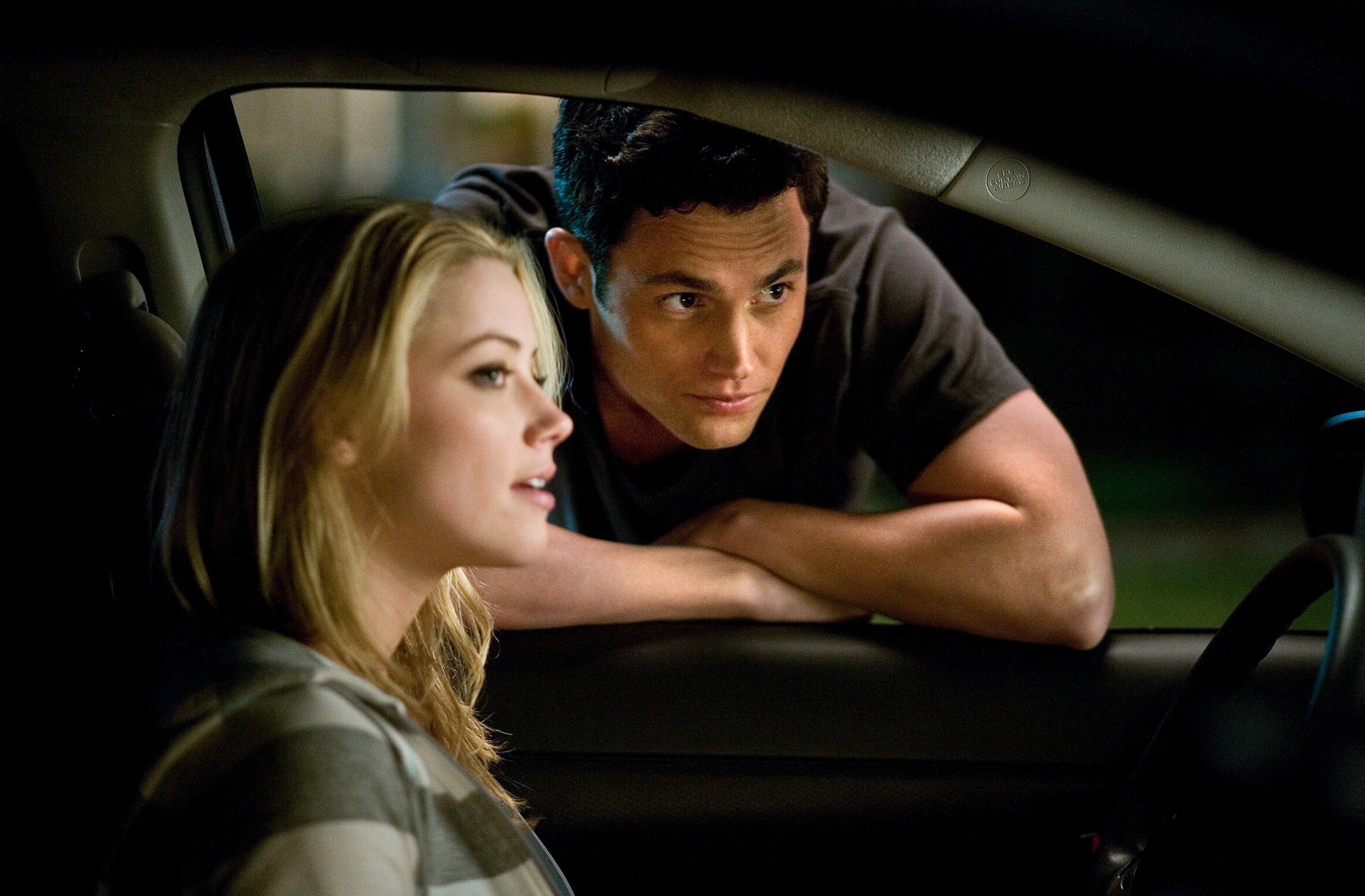 Still of Penn Badgley and Amber Heard in The Stepfather (2009)