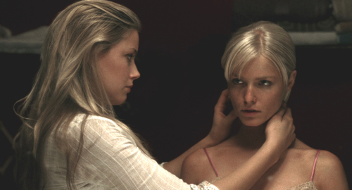 Still of Amber Heard and Whitney Able in All the Boys Love Mandy Lane (2006)