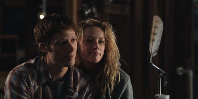 Still of Zach Gilford and Amber Heard in The River Why (2010)