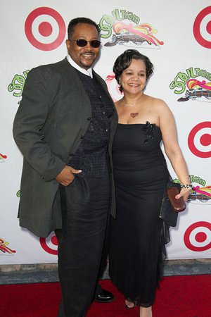 James Lewis and Kim West at Soul Train Banquet in Washington DC Hosted by Target