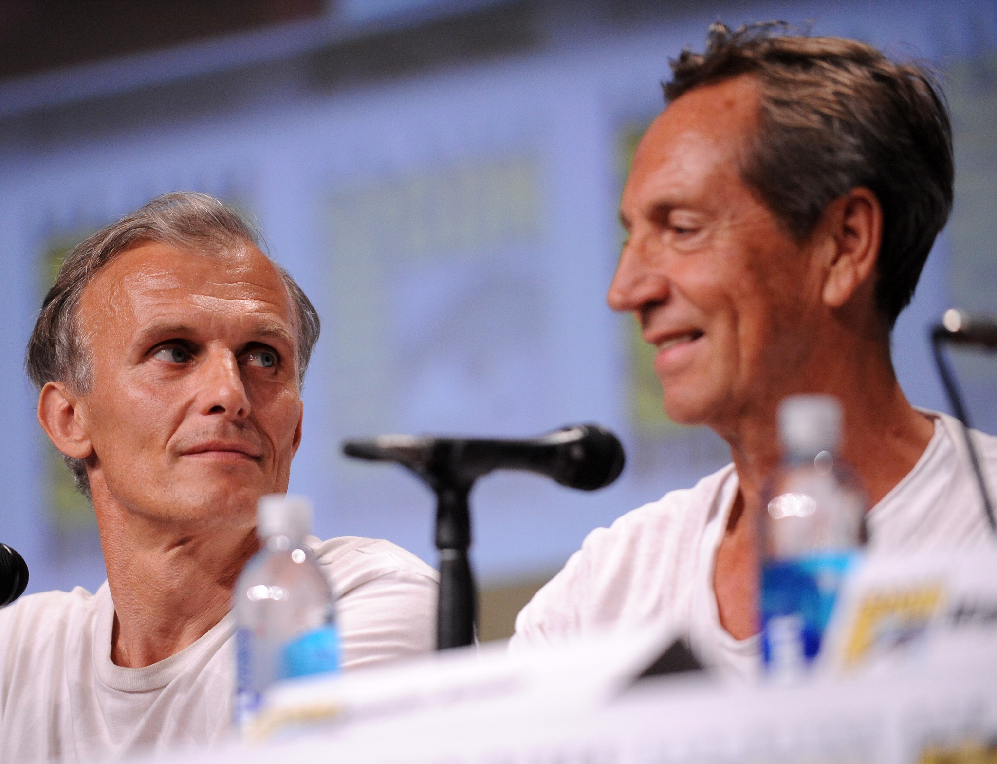 Jonathan Hyde and Richard Sammel at event of The Strain (2014)