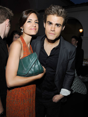 Paul Wesley and Torrey DeVitto