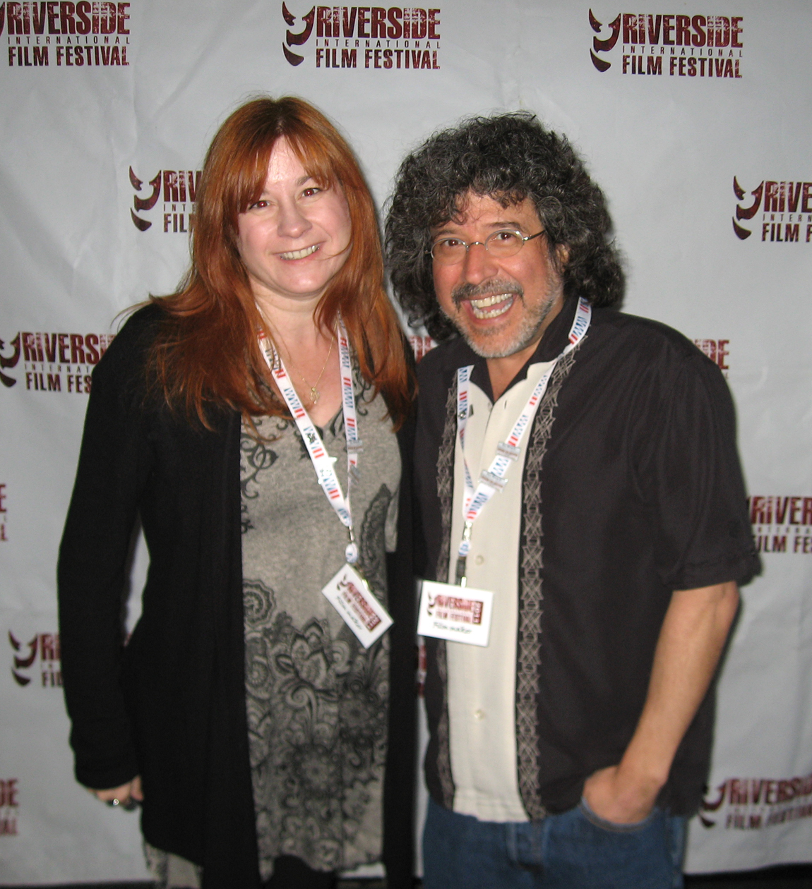 Mark and Chris at the 2011 Riverside International Film Festival. 