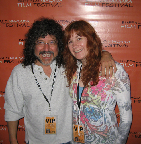 Mark and Christine Bonn at the 2010 Buffalo Niagara Film Festival. Wings of Silver