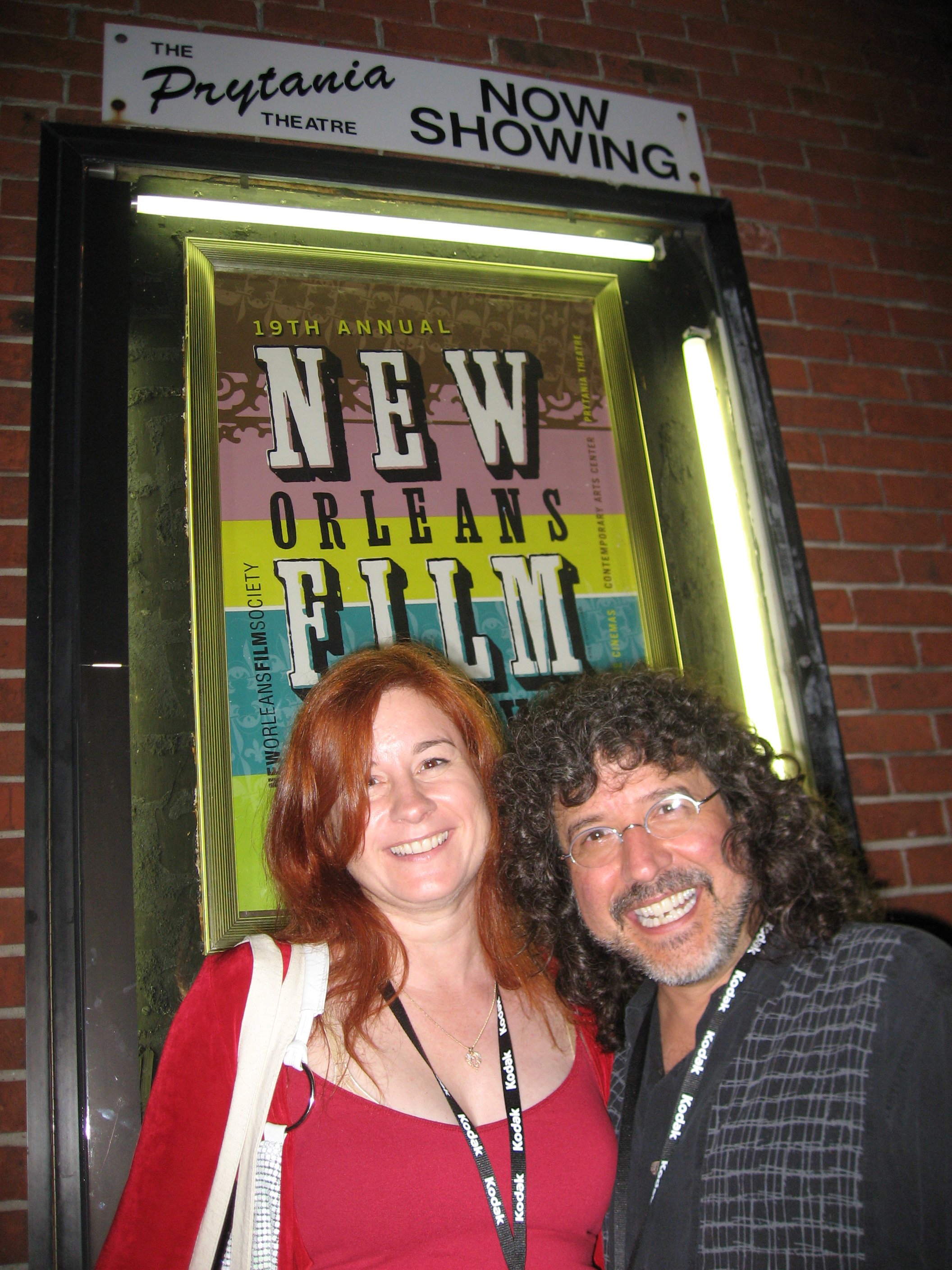 At the New Orleans Film Festival with 