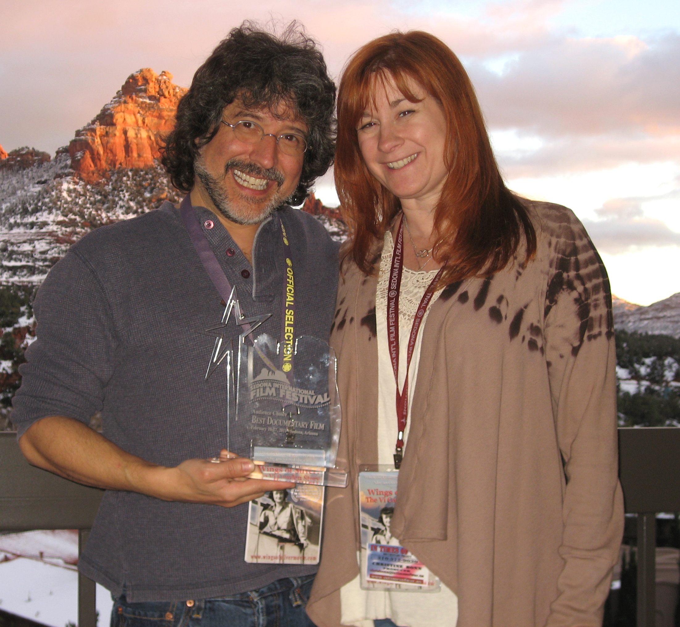 Honored to have won the Audience Award for Best Documentary Short (Wings of Silver: The Vi Cowden Story) at the 2011 Sedona International Film Festival!