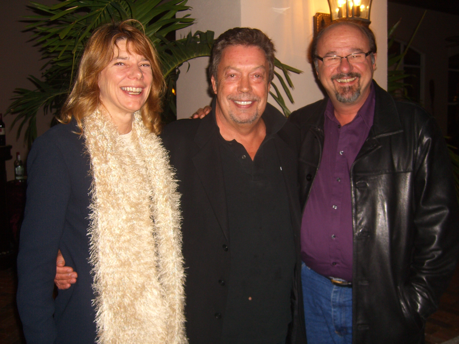 Executive Producer Melissa Gruver, Tim Curry, and Randy Molnar