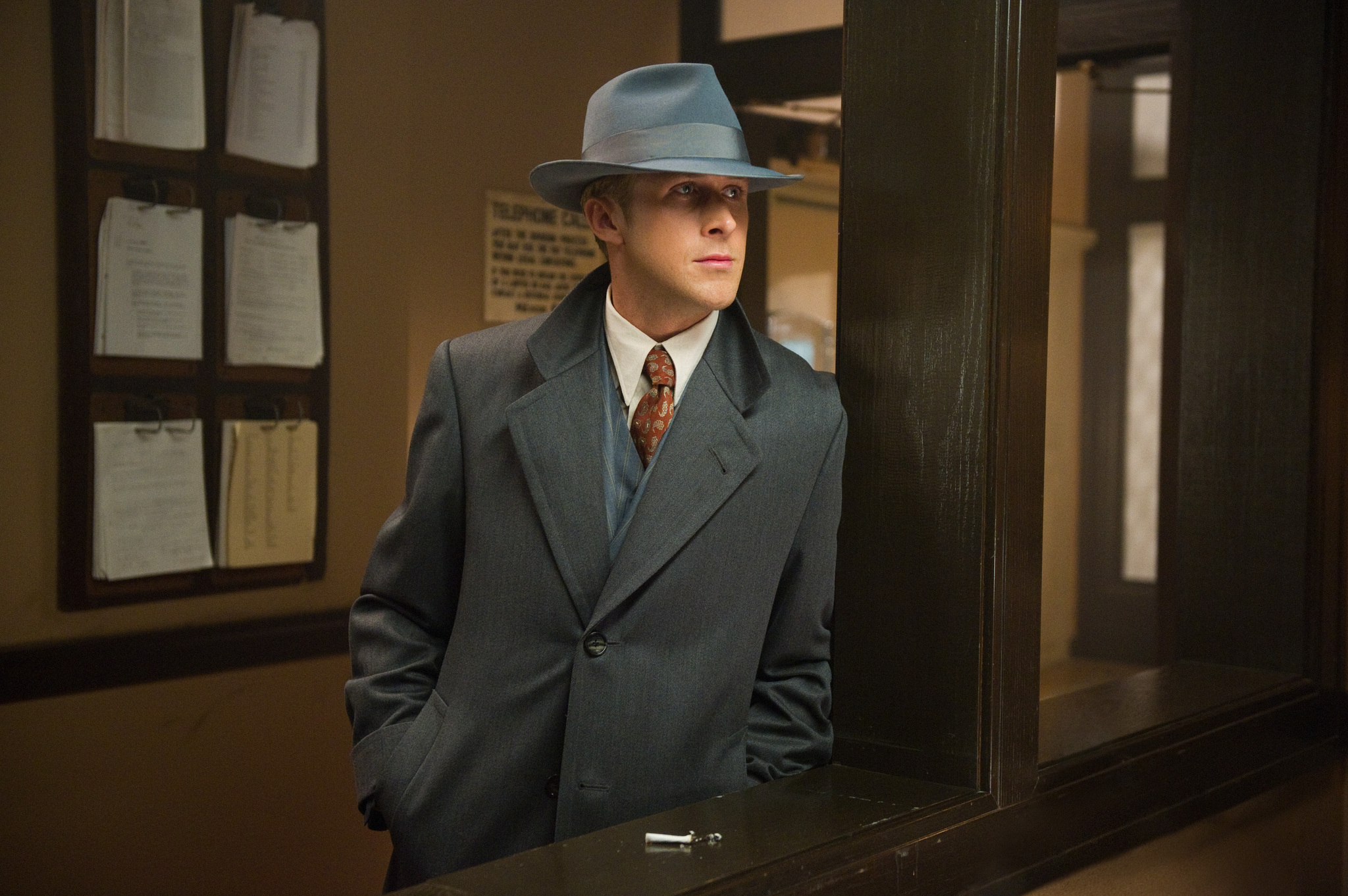 Still of Ryan Gosling in Gangsteriu medziotojai (2013)