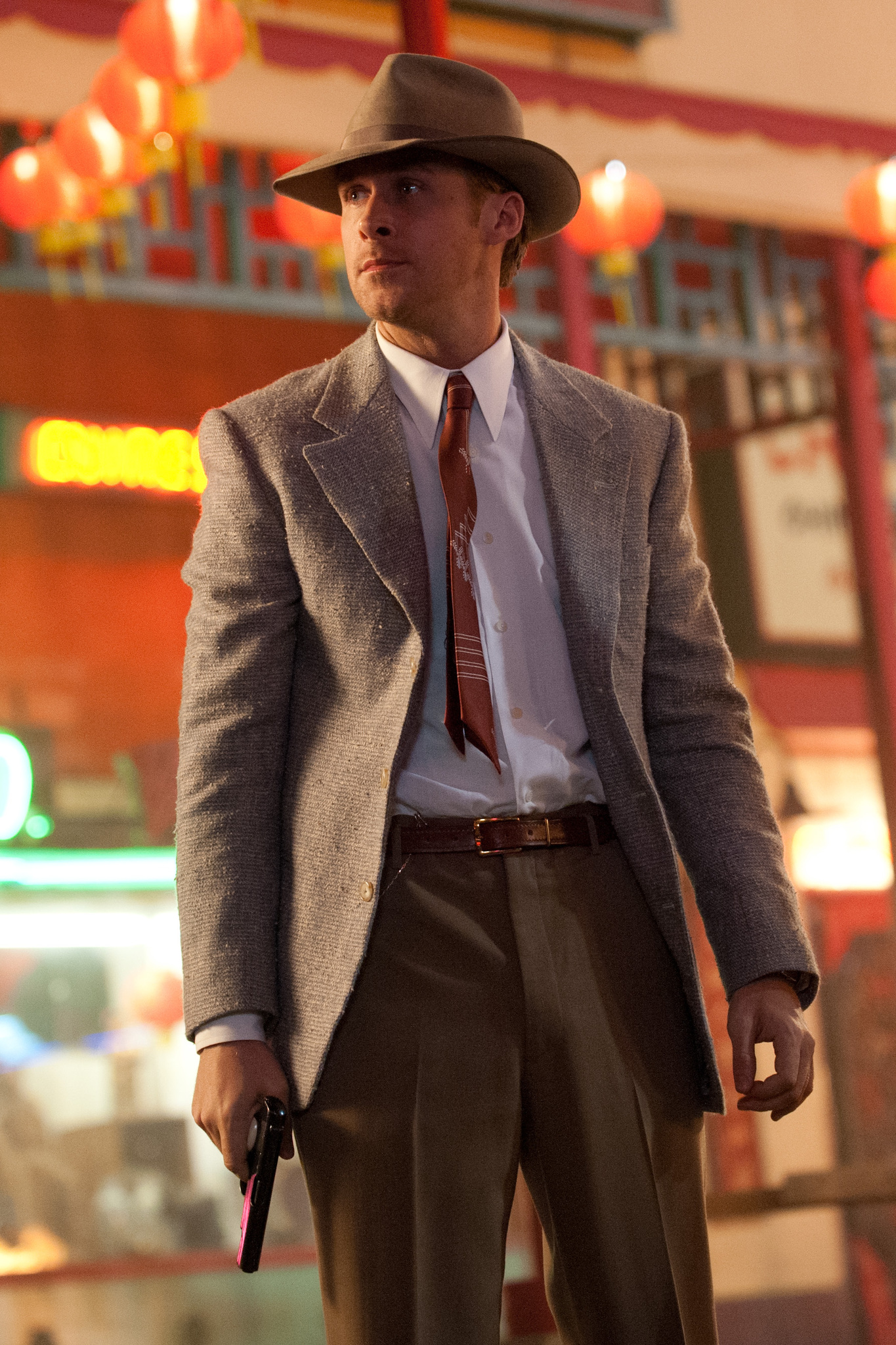 Still of Ryan Gosling in Gangsteriu medziotojai (2013)